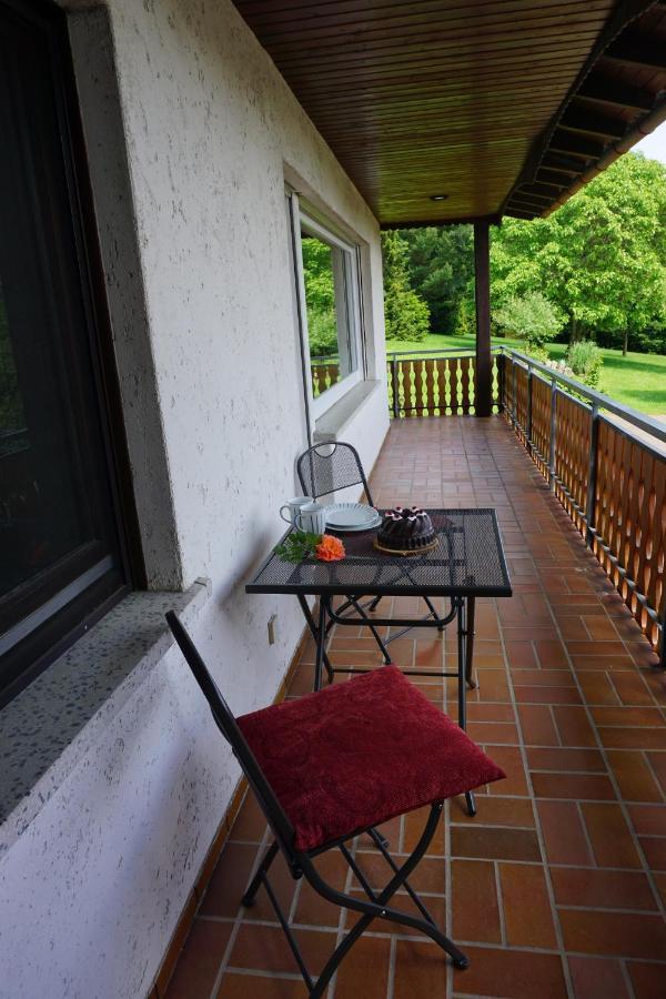 Ferienwohnung Oettersbach Poppenhausen Dış mekan fotoğraf